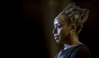 Chimamanda Ngozi Adichie at our event for 'Americanah' in February, 2014
